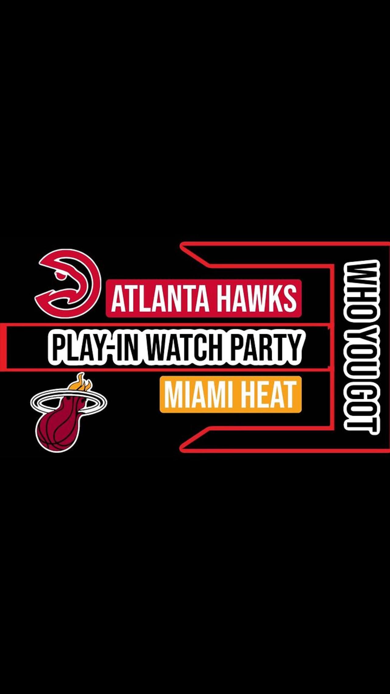 Join The Excitement: Atlanta Hawks Vs Miami Heat PLAY IN game: Live Watch Party