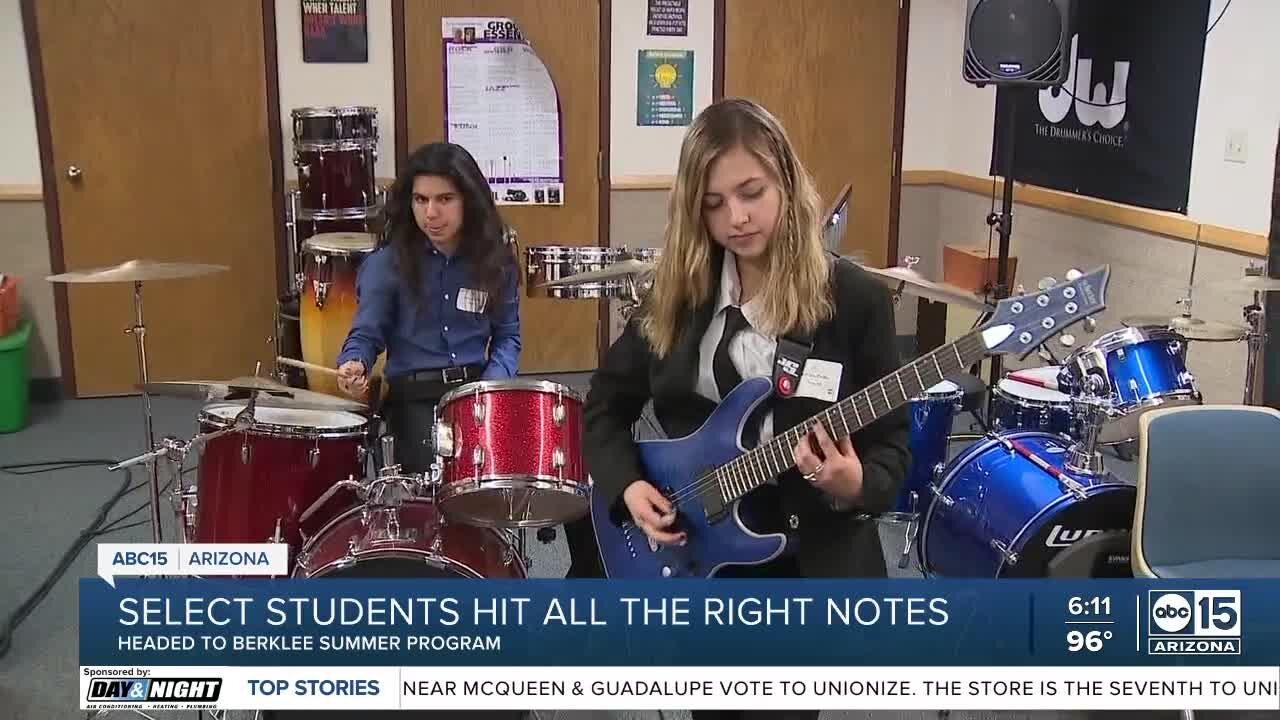 Phoenix music students hit all the right notes for their next big gig