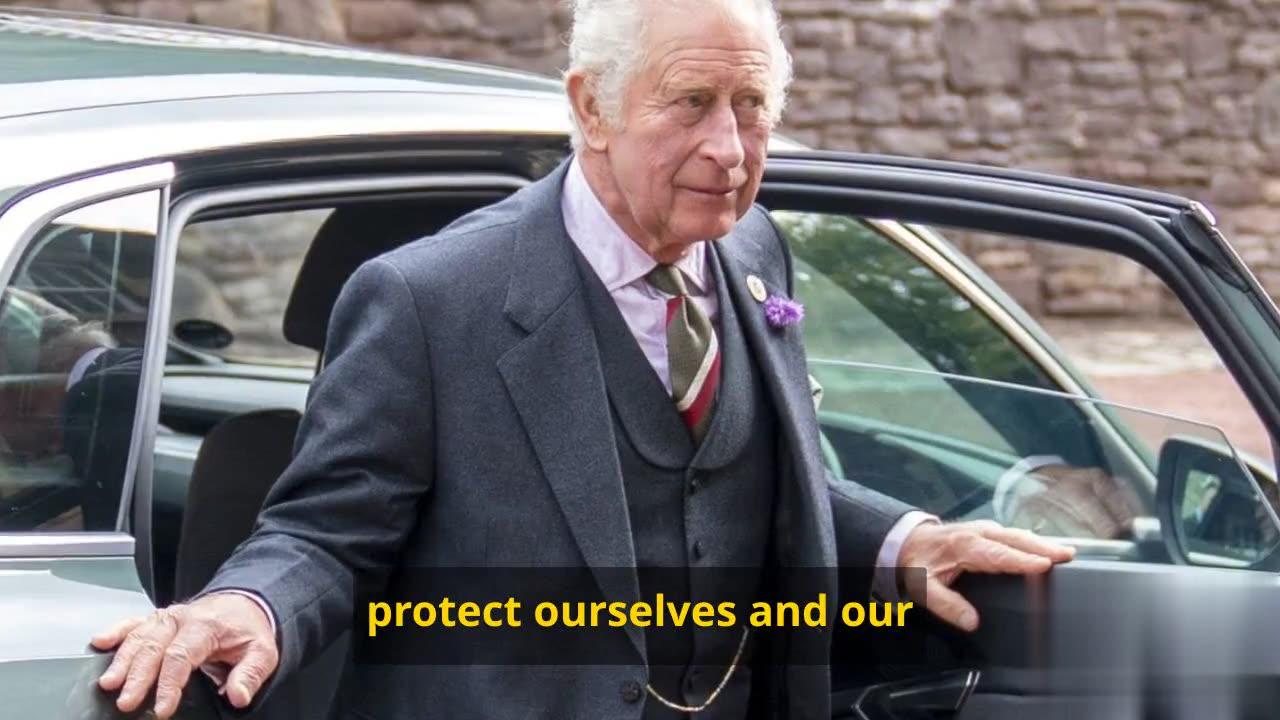 Prince Charles breaks protocol by not wearing a mask during hospital visit"