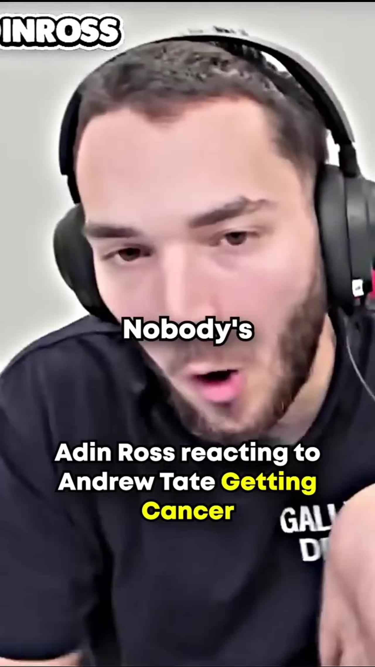 Andrew Tate/Adin Ross - Reaction To Tate's - One News Page VIDEO