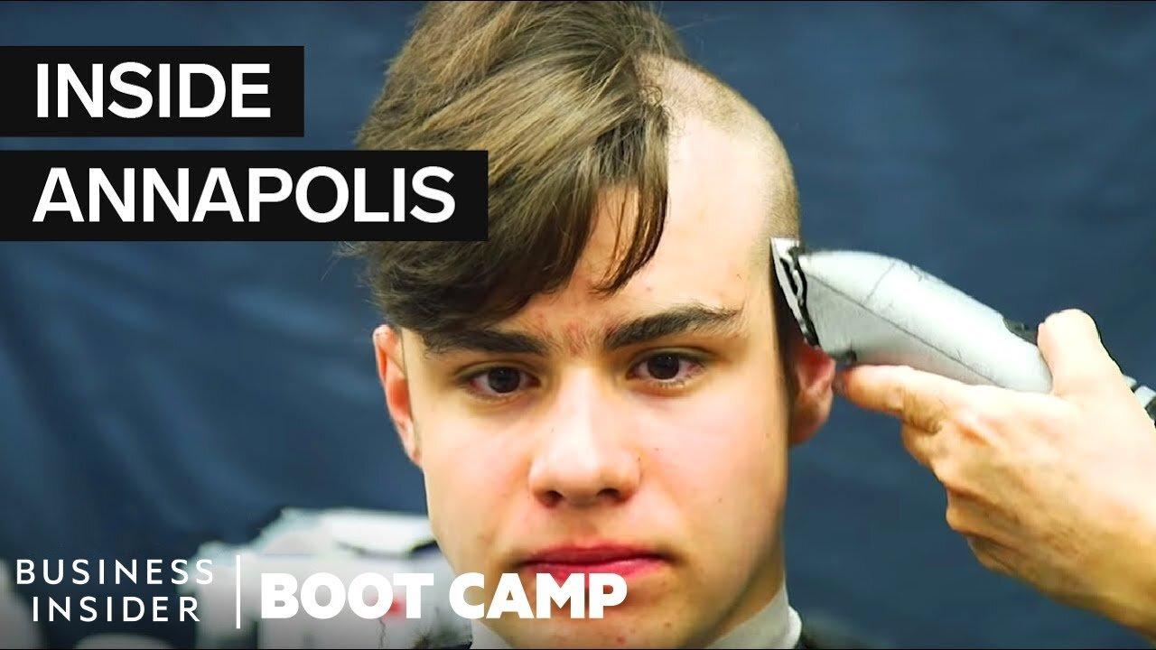 What New Navy Plebes Go Through On Their First Day At Annapolis | Boot Camp