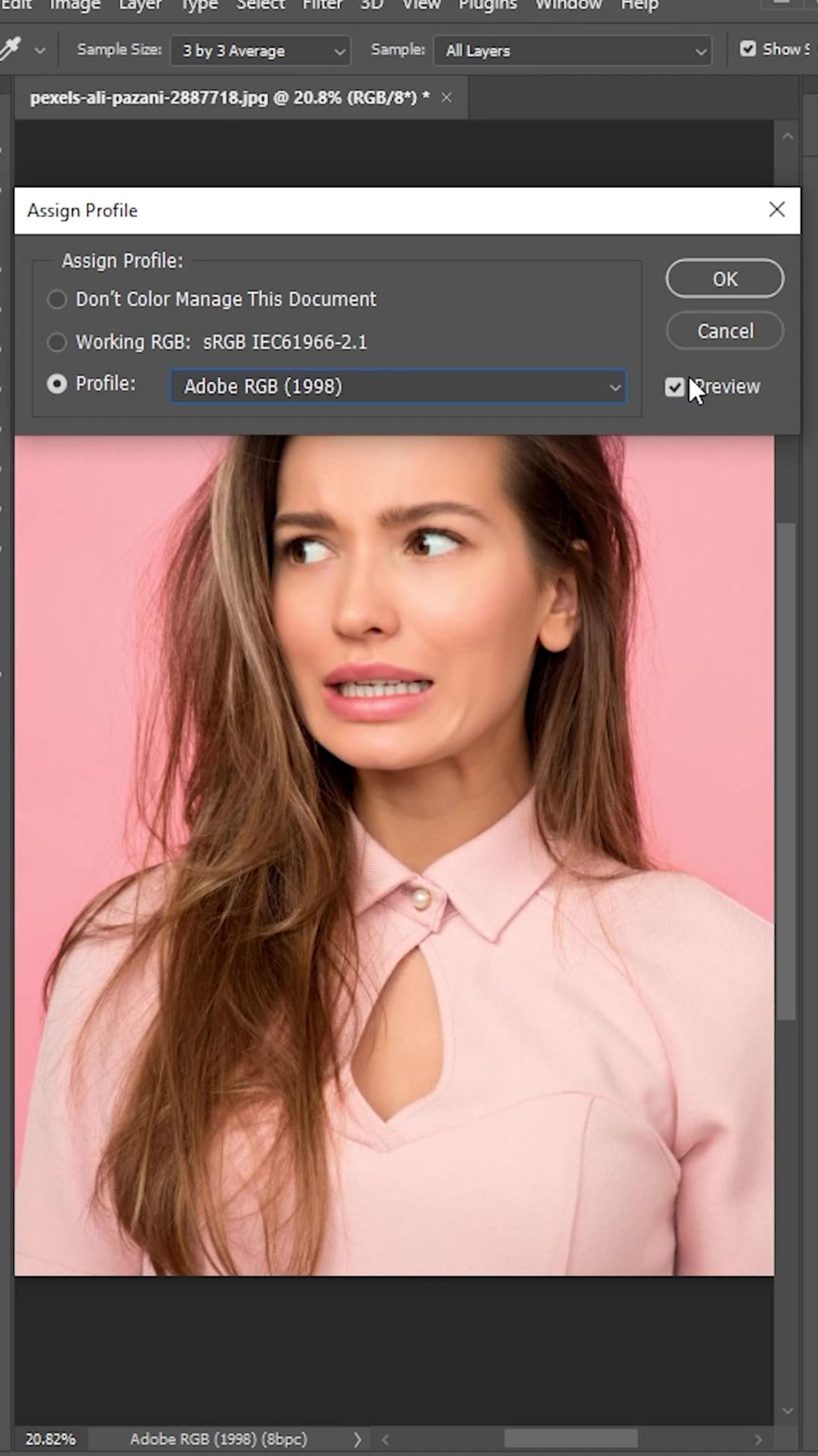 Color Profile Trick to Instantly Make Colors One News Page VIDEO