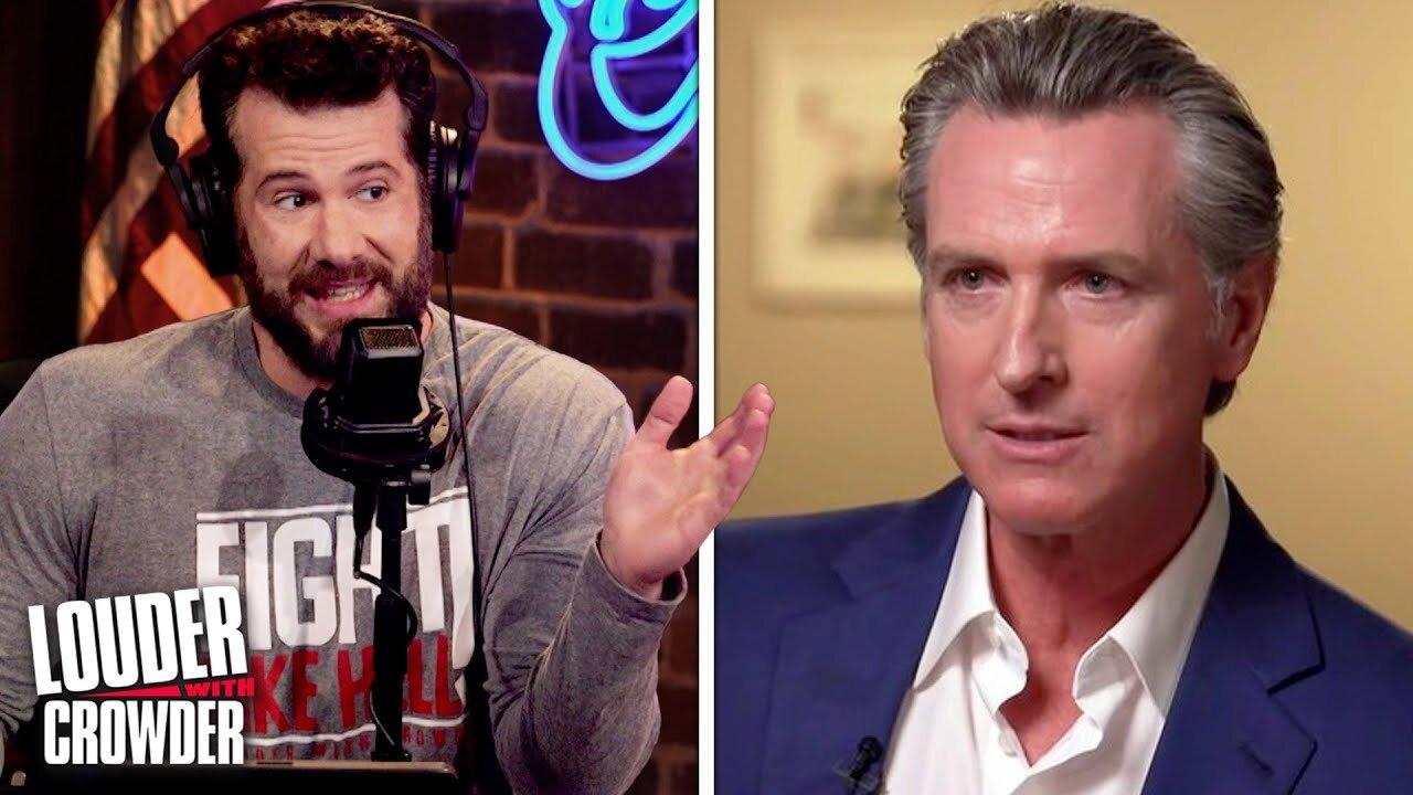 Steven Crowder: Fact-Check: Gavin Newsom Goes On Red State Tour & Lies! Louder With Crowder