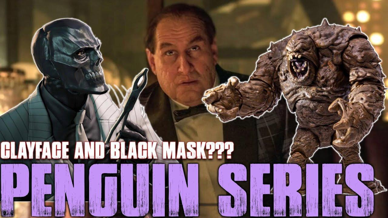 Clayface AND Black Mask in THE PENGUIN HBO MAX SERIES