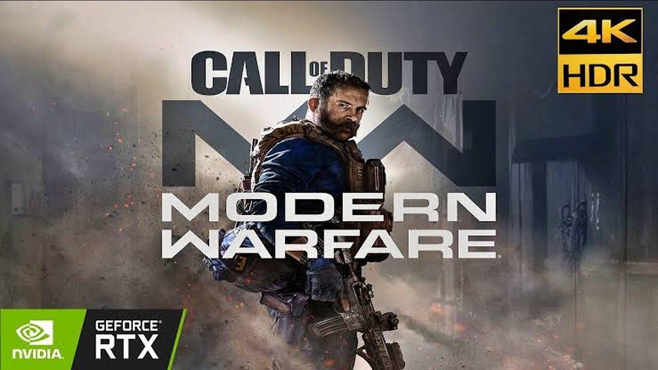 Call of Duty: Modern Warfare [4K HDR 60FPS PC Ray Tracing ULTRA] Clean House Realism Gameplay