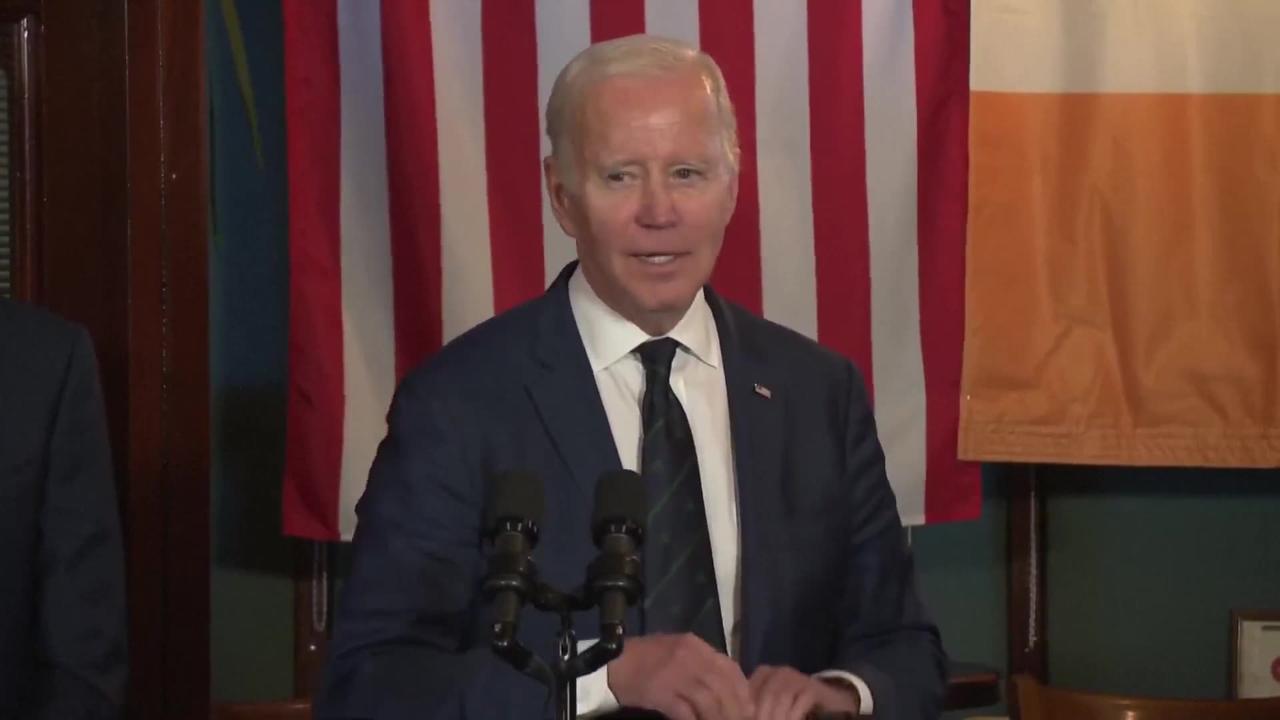 In Ireland, Biden Told a Story About a Rugby Player Who ‘Beat the Hell Out of the Black and Tans’