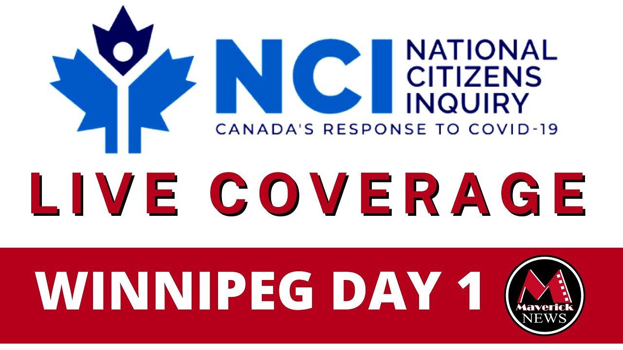 National Citizens' Inquiry Winnipeg Day 1 One News Page VIDEO