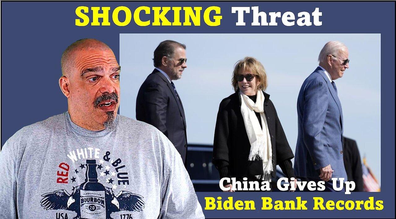 The Morning Knight LIVE! No. 1041- SHOCKING THREAT- China Gives Up Biden Bank Records