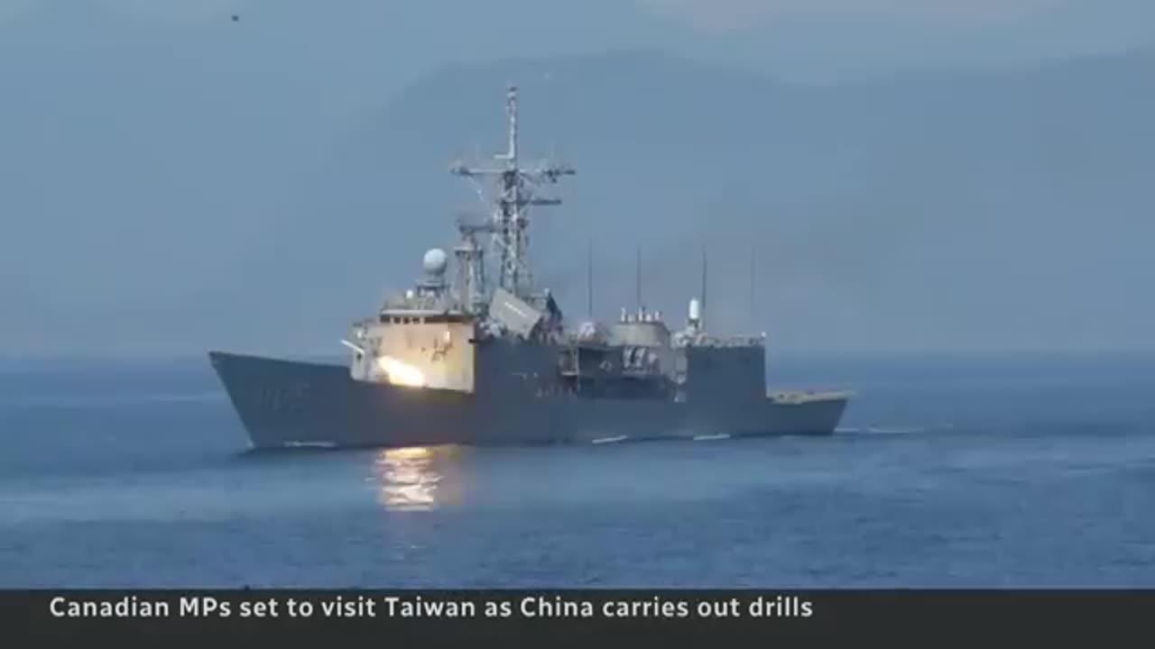 China does military drills after Taiwan’s leader visits U.S.