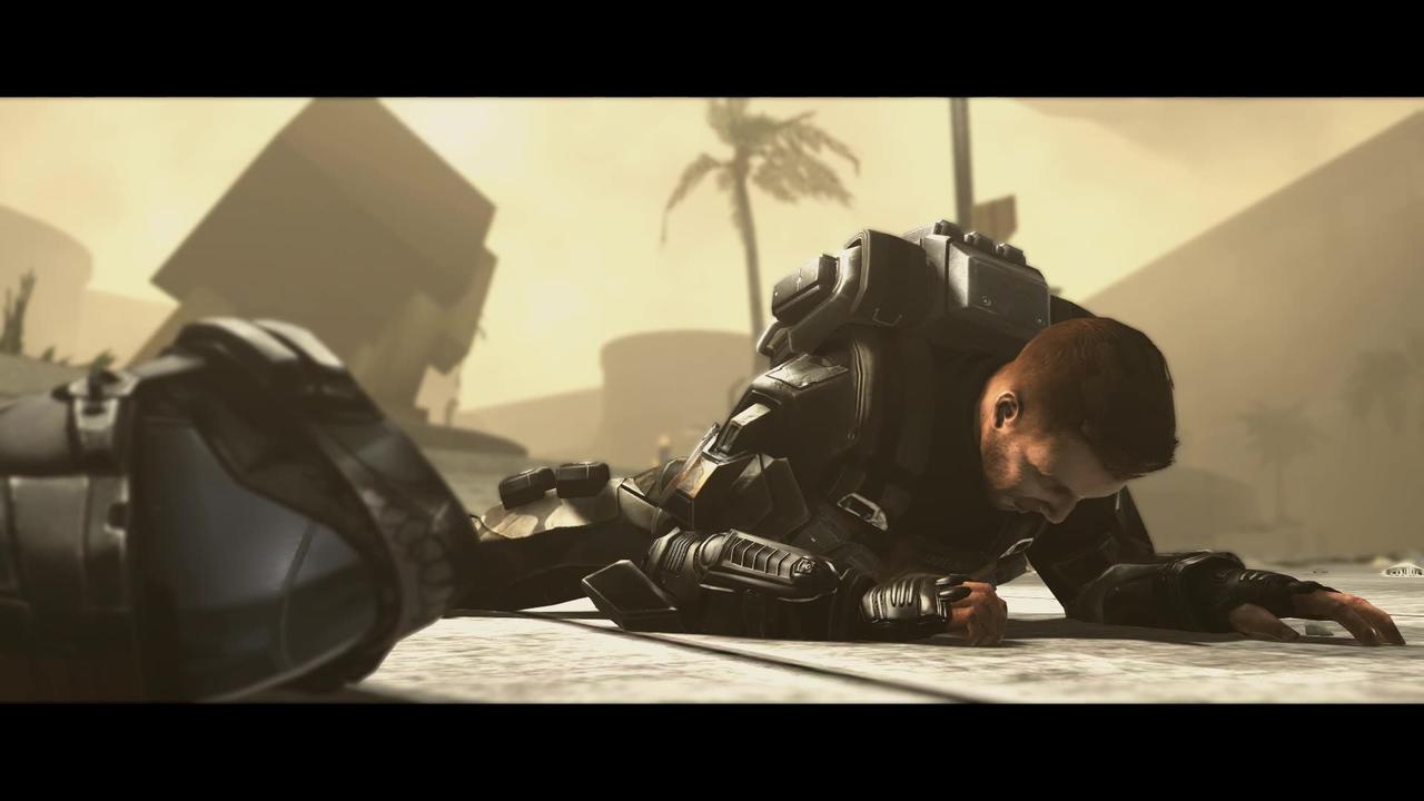 Halo 3 ODST Dutch Crashing into Courtyard on a - One News Page VIDEO