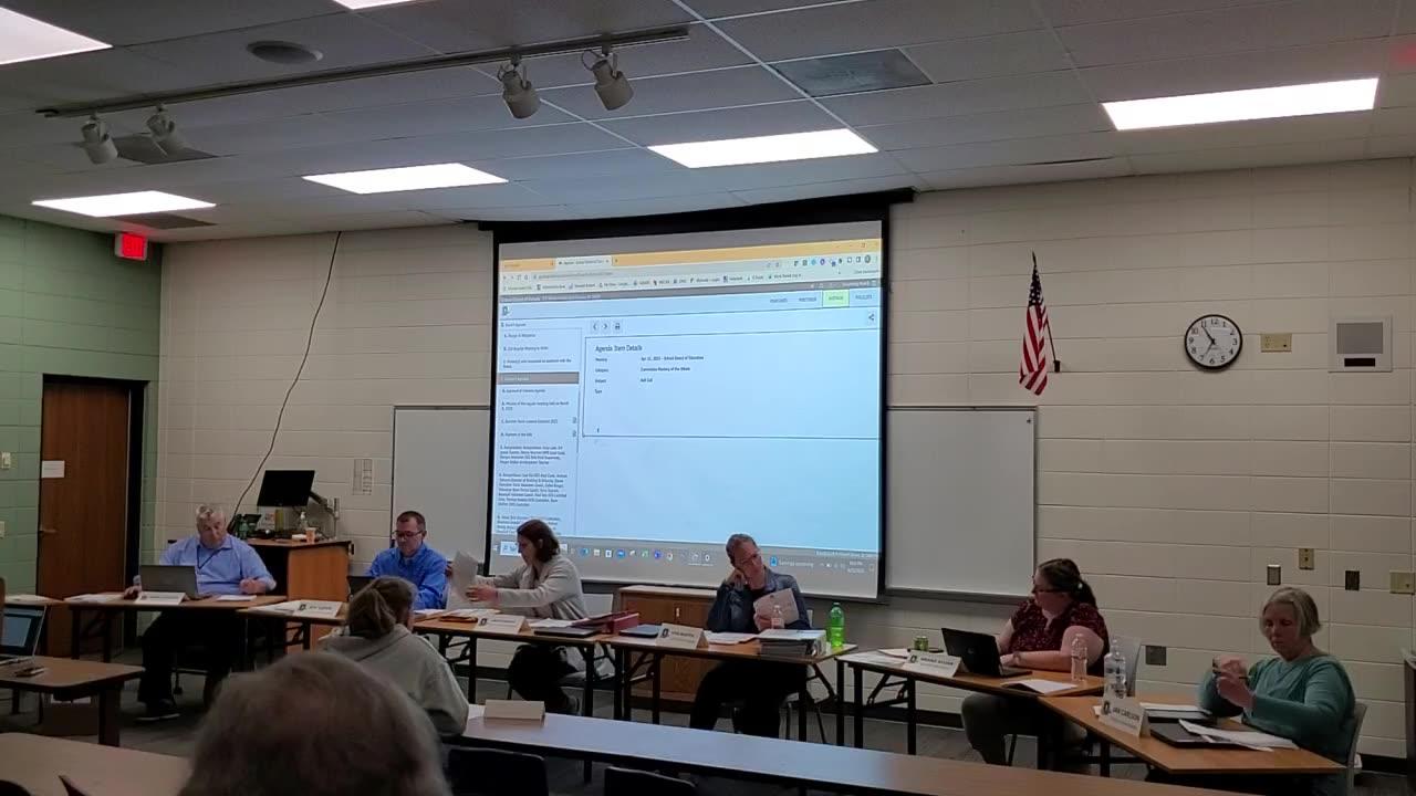 Osceola WI School District Meeting April 12th One News Page VIDEO