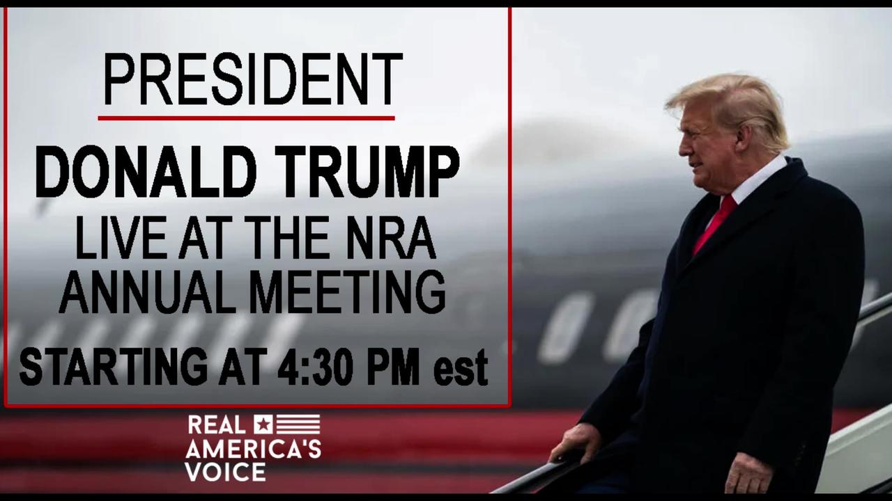 PRESIDENT TRUMP AT NRA ANNUAL MEETING