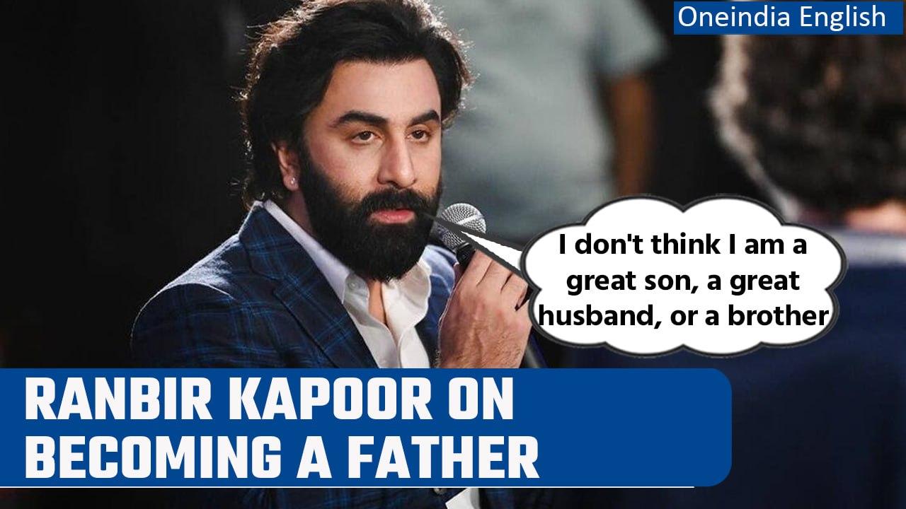 Ranbir Kapoor speaks about being a father and not being a great husband to Alia Bhatt |Oneindia News