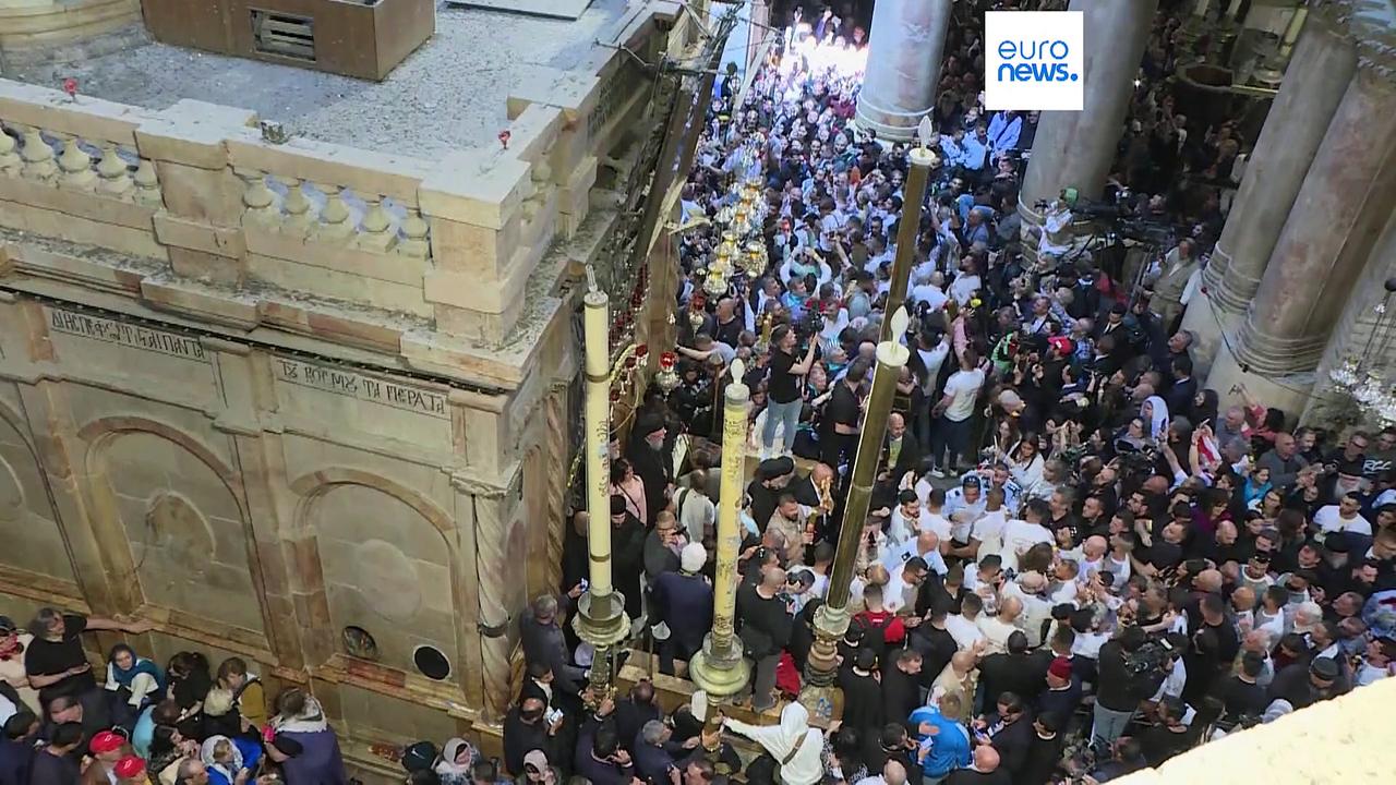 Greek Orthodox Christians celebrate their Easter weekend