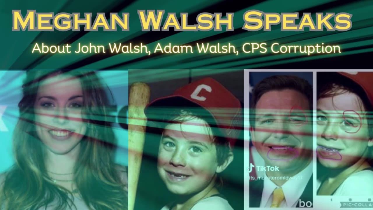 MEGHAN WALSH SPEAKS John Walsh Adam Walsh One News Page VIDEO MEGHAN WALSH SPEAKS John Walsh Adam Walsh One News Page VIDEO
