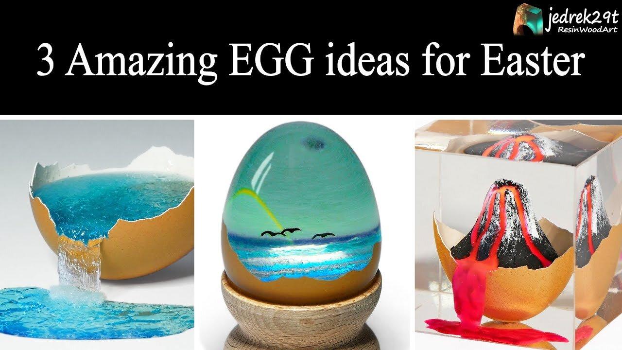 3 Amazing EGG ideas for Easter Resin Art One News Page VIDEO