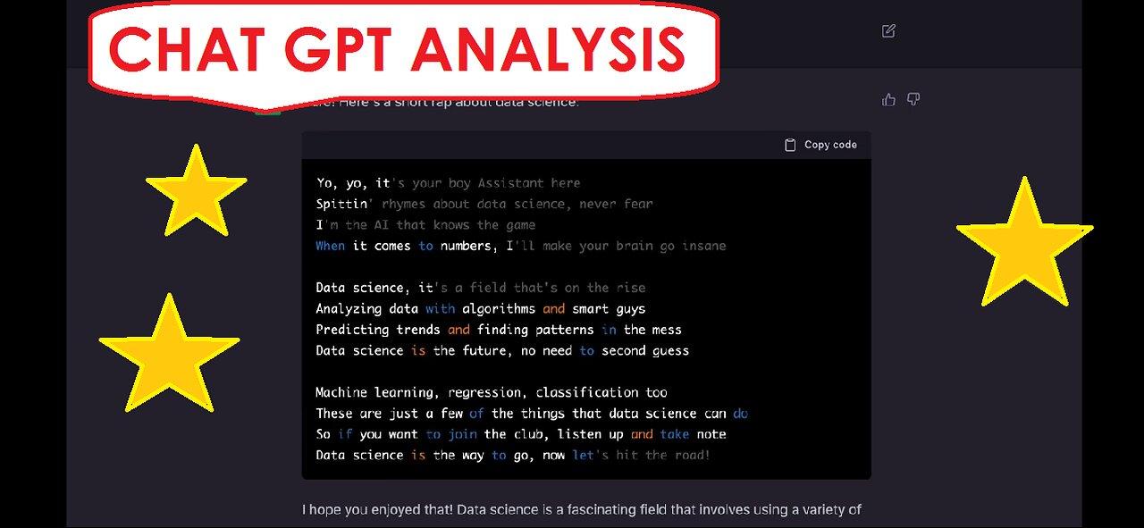 Chat GPT Analysis - One News Page VIDEO