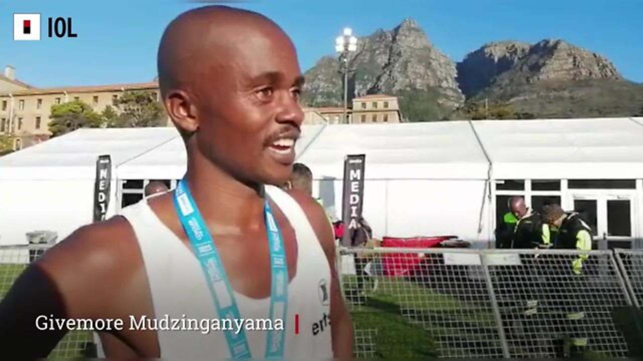 Watch: Givemore Mudzinganyama wins Totalsport Two Oceans Marathon