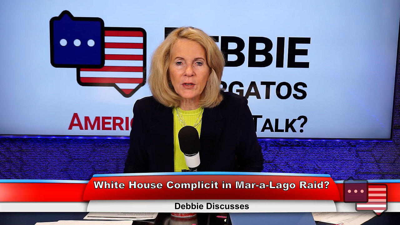White House Complicit in Mar-a-Lago Raid? | Debbie Discusses 4.12.23