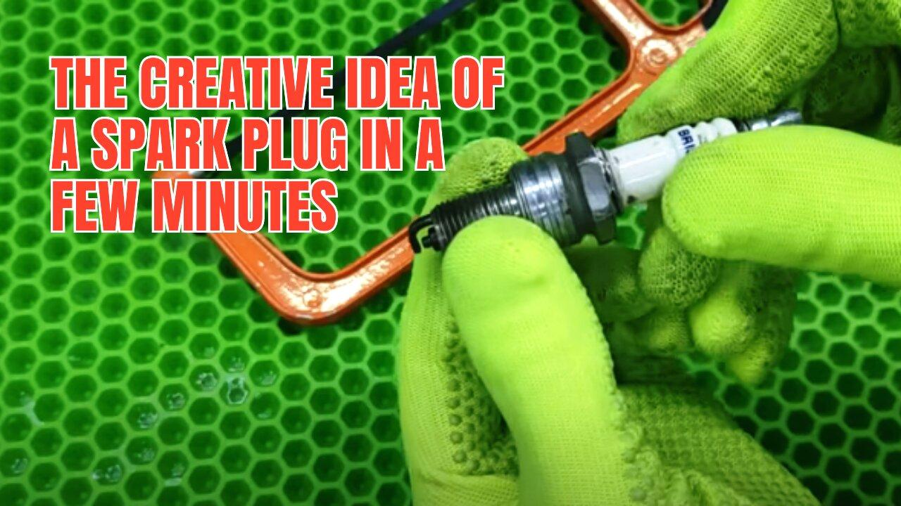 Creative ideas using spark plugs produce One News Page VIDEO