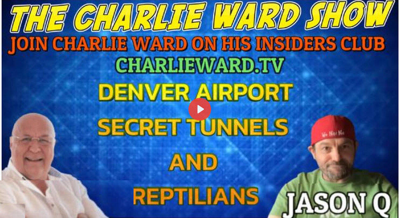 DENVER AIRPORT SECRET TUNNELS AND REPTILIANS WITH JASON Q & CHARLIE WARD