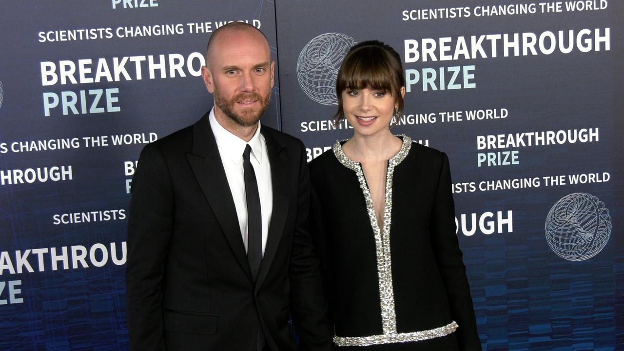Charlie McDowell and Lily Collins 2023 Breakthrough Prize Awards Ceremony Red Carpet