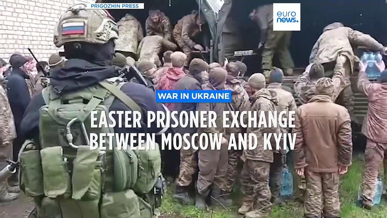 Over 100 Ukrainian prisoners of war return home in Easter exchange with Russia