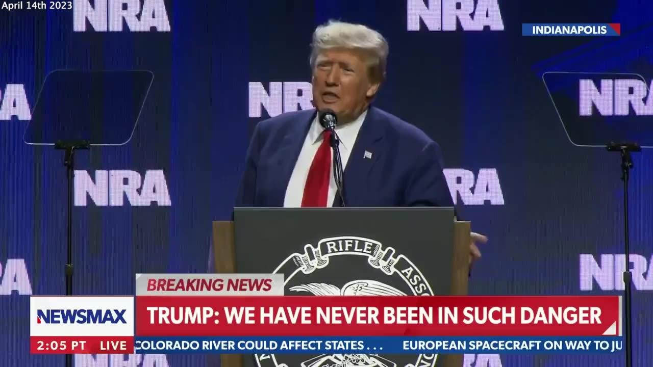 NRA | 2023 NRA Convention Highlights | Trump Receives Ovation. Pence Gets Booed. "This Is Not a Gun Problem. This Is Mental