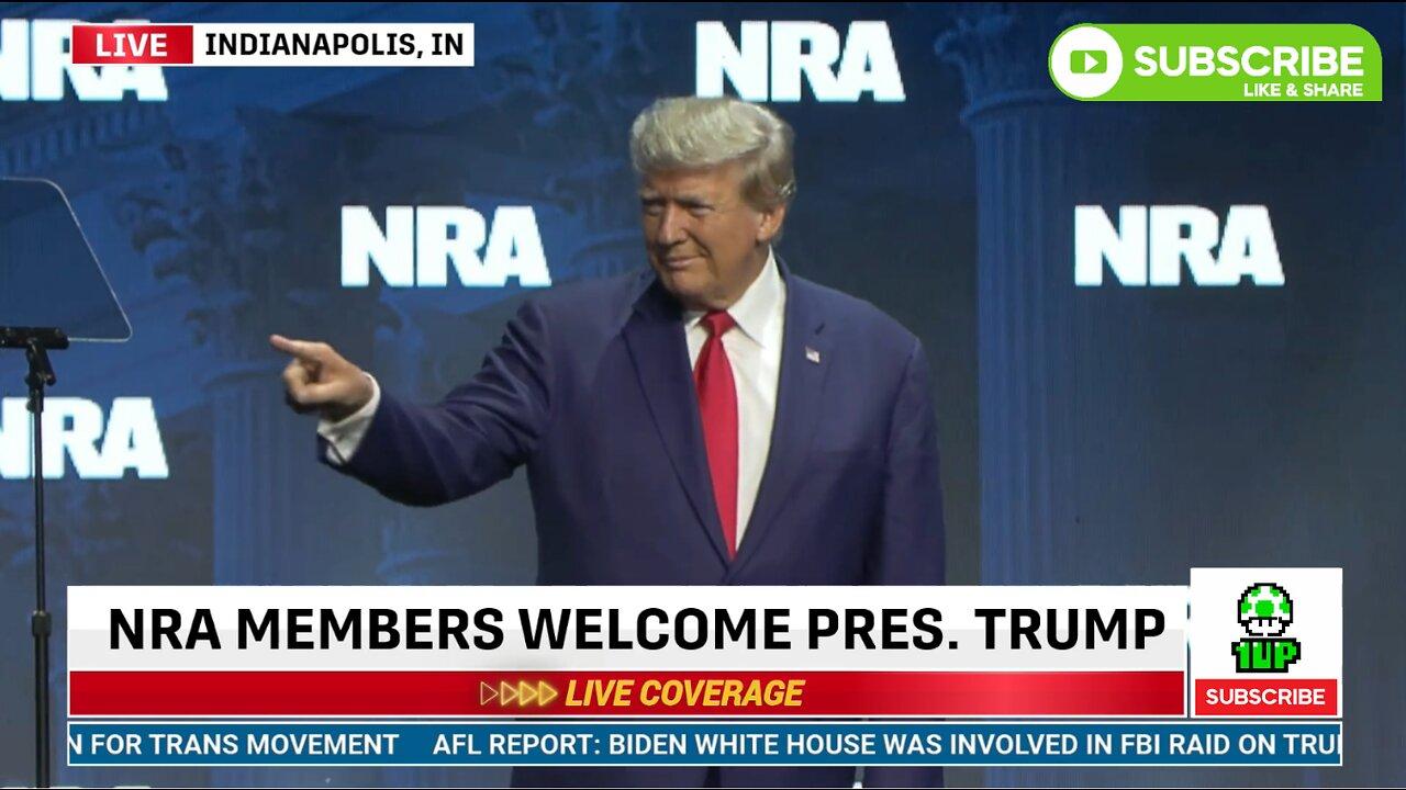 FULL SPEECH: President Donald J Trump Speaks at the NRA Annual Meeting, From Indianapolis.