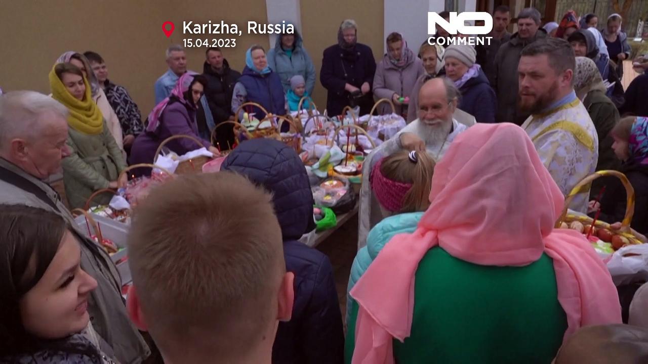WATCH: Russian village prepares to celebrate Orthodox Easter