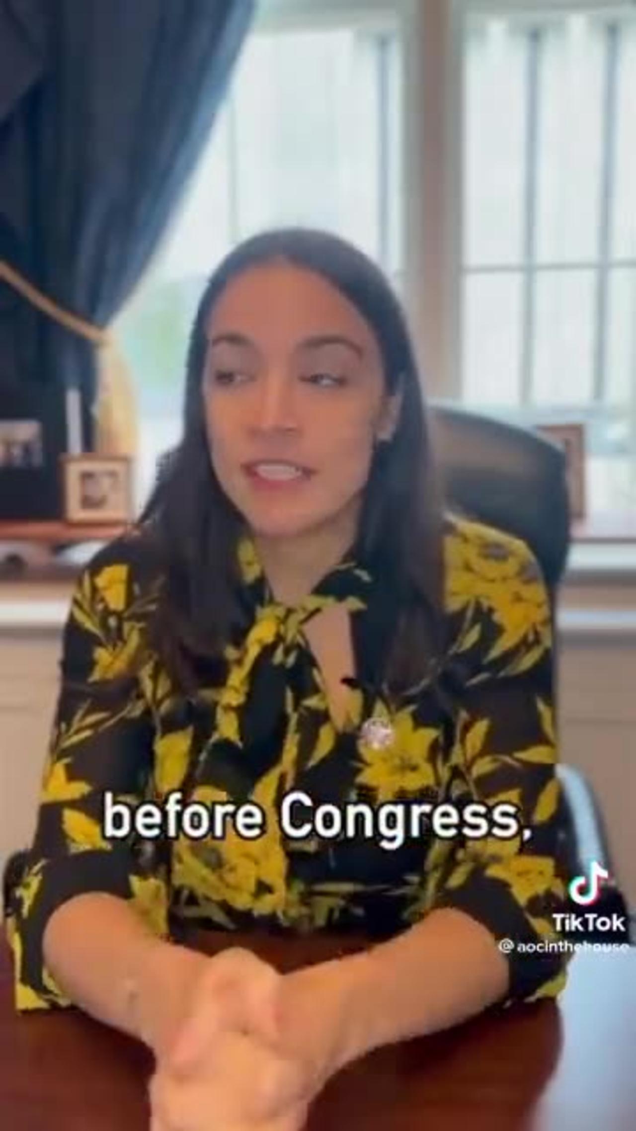 AOC- Bought and paid for!