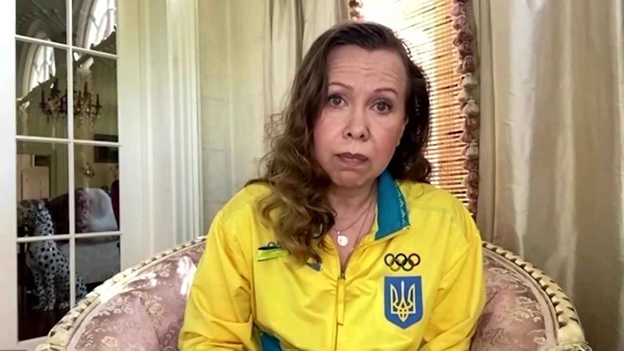 Ukraine's first Olympian: 'Ban Russians from the Games'