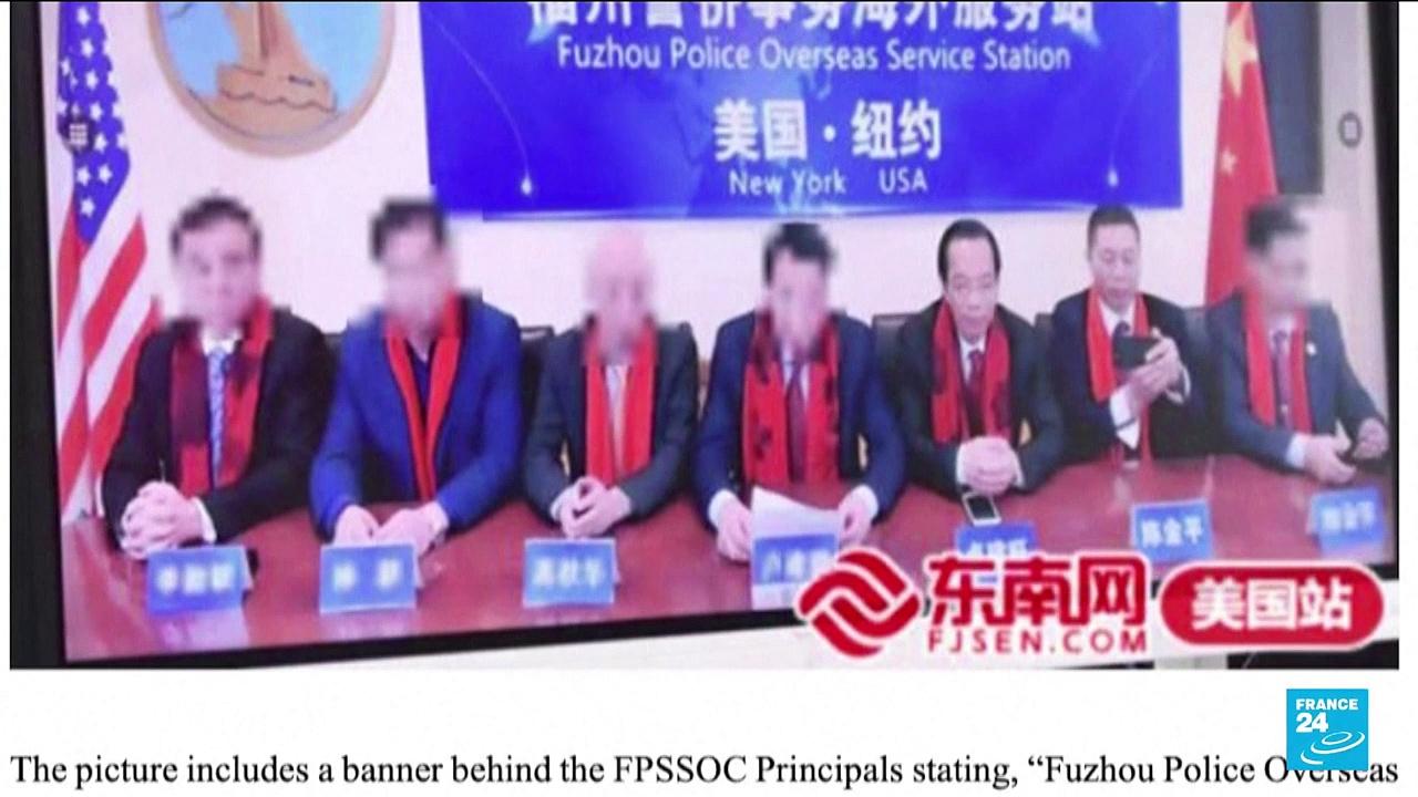 Secret Chinese police station in New York leads to arrests