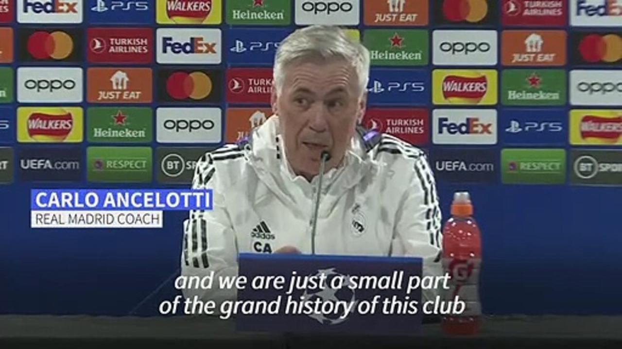 Ancelotti calls Real Madrid 'kings of the Champions League'