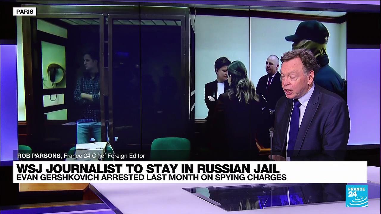Russian court rejects US reporter Gershkovich's detention appeal