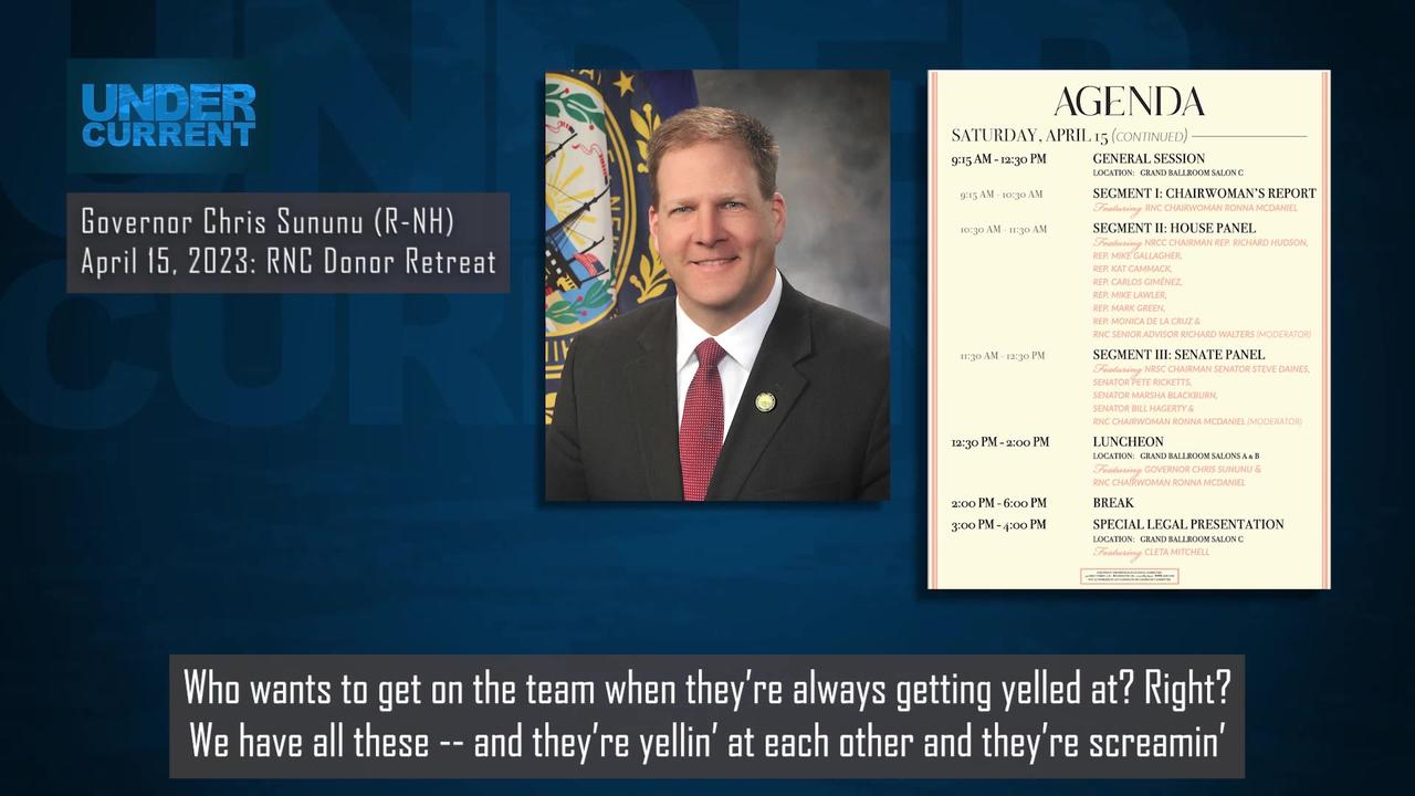 New Hampshire Governor Chris Sununu said Fox One News Page VIDEO