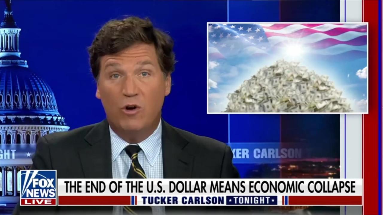 Tucker Carlson: "This will lead to poverty all over the US"