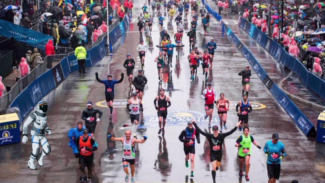 Boston Marathon on Monday, April 17, 2023. One News Page VIDEO