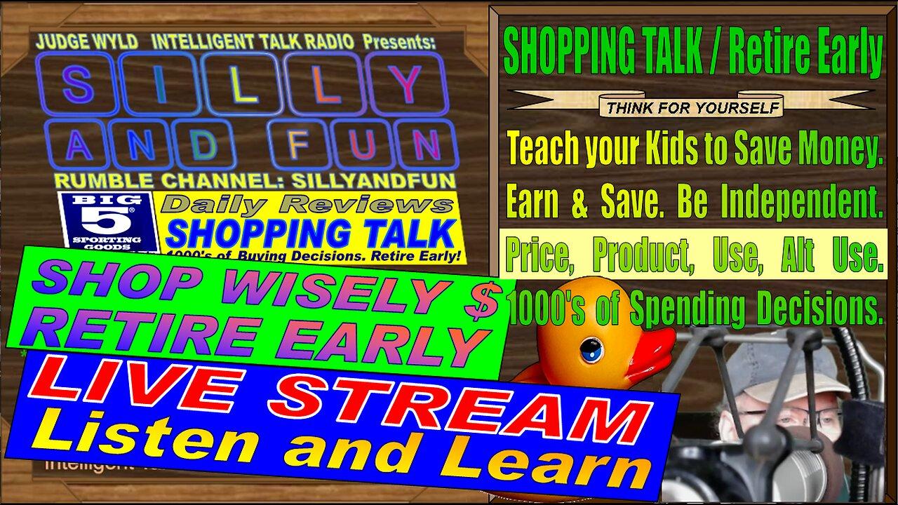Live Stream Humorous Smart Shopping Advice for Tuesday 20230418 Best Item vs Price Daily Deal Big 5