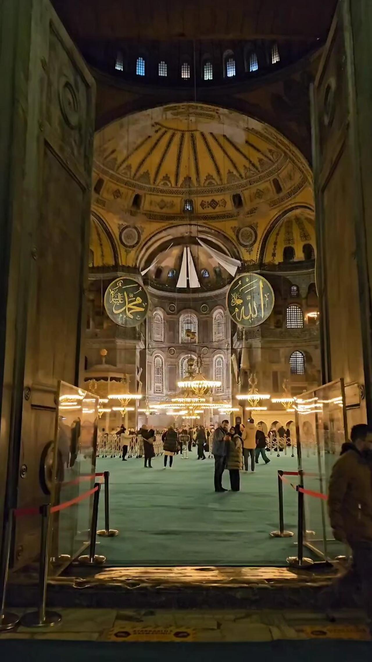 Hagia Sophia Mosque in Istanbul, Türkiye