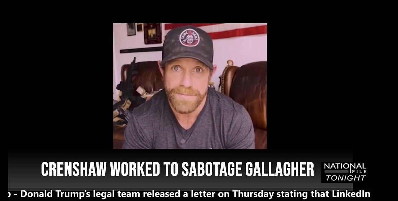 REPORT: Dan Crenshaw Worked To SABOTAGE Navy Seal Eddie Gallagher