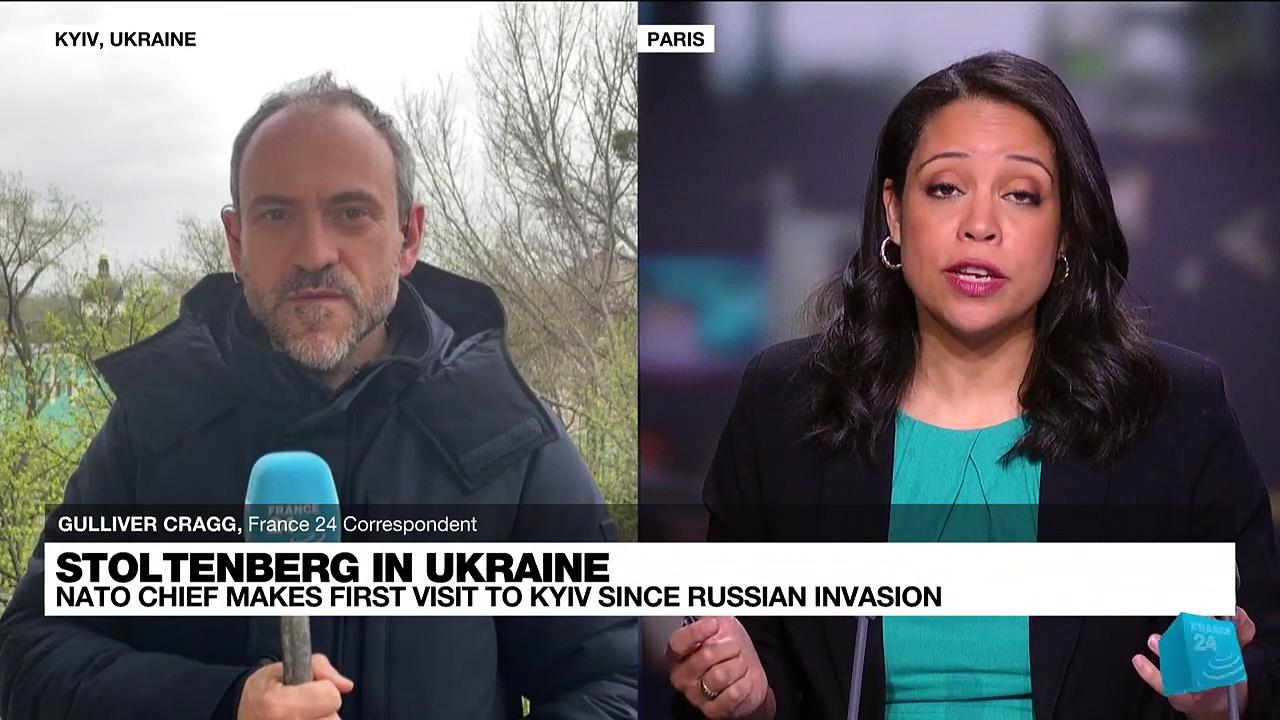 Stoltenberg in Ukraine: NATO chief makes first visit to Kyiv since Russian invasion