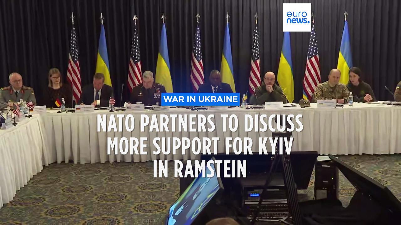 Zelenskyy cries out for more military aid ahead of Ramstein defence meeting