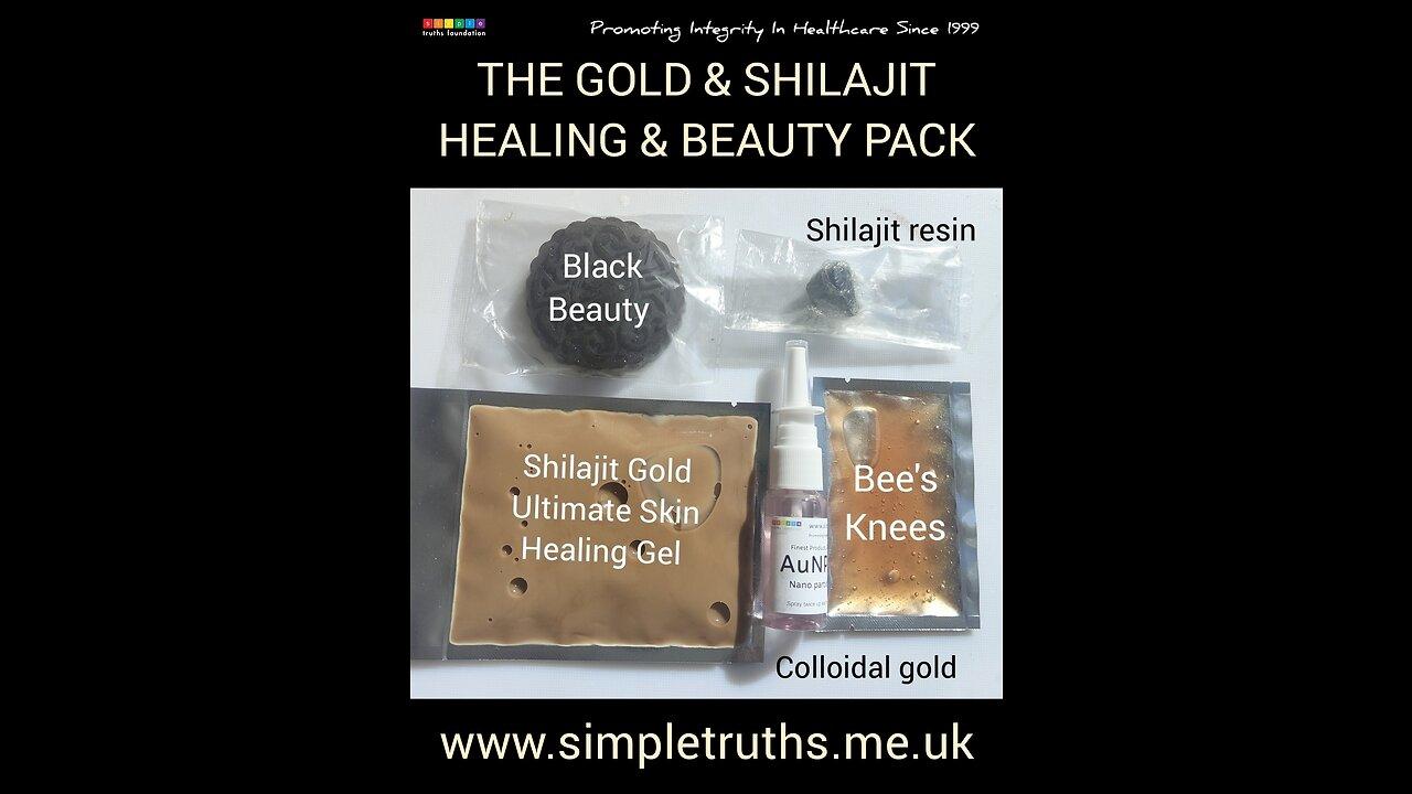 The Gold & Shilajit Healing & Beauty pack