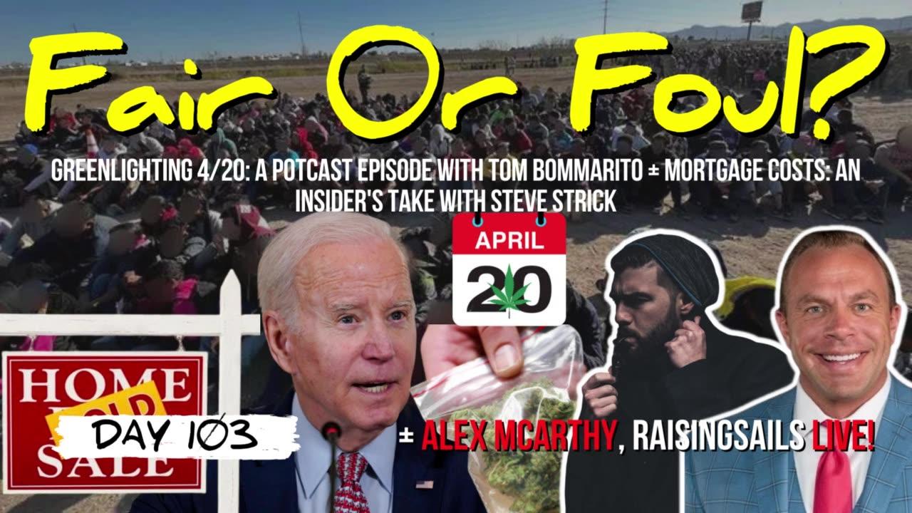Credit CRUNCH: Biden's Mortgage Plan, China's GROWING Migrant Army + Alex McArthy, RaisingSails LIVE