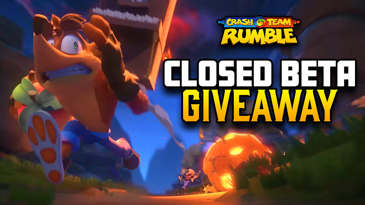 🔴 LIVE CRASH TEAM RUMBLE EARLY ACCESS 💥 4 Vs 4 MAYHEM! 🌪️ CLOSED BETA CODE GIVEAWAY 🎟️