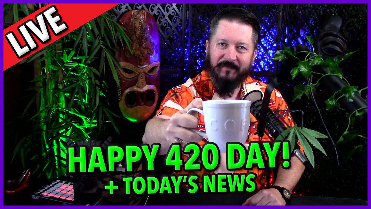 C&N 009 ☕ Happy 420 Day! 🌿🔥 + News  of The Day ☕ 🔥 #420 #420day