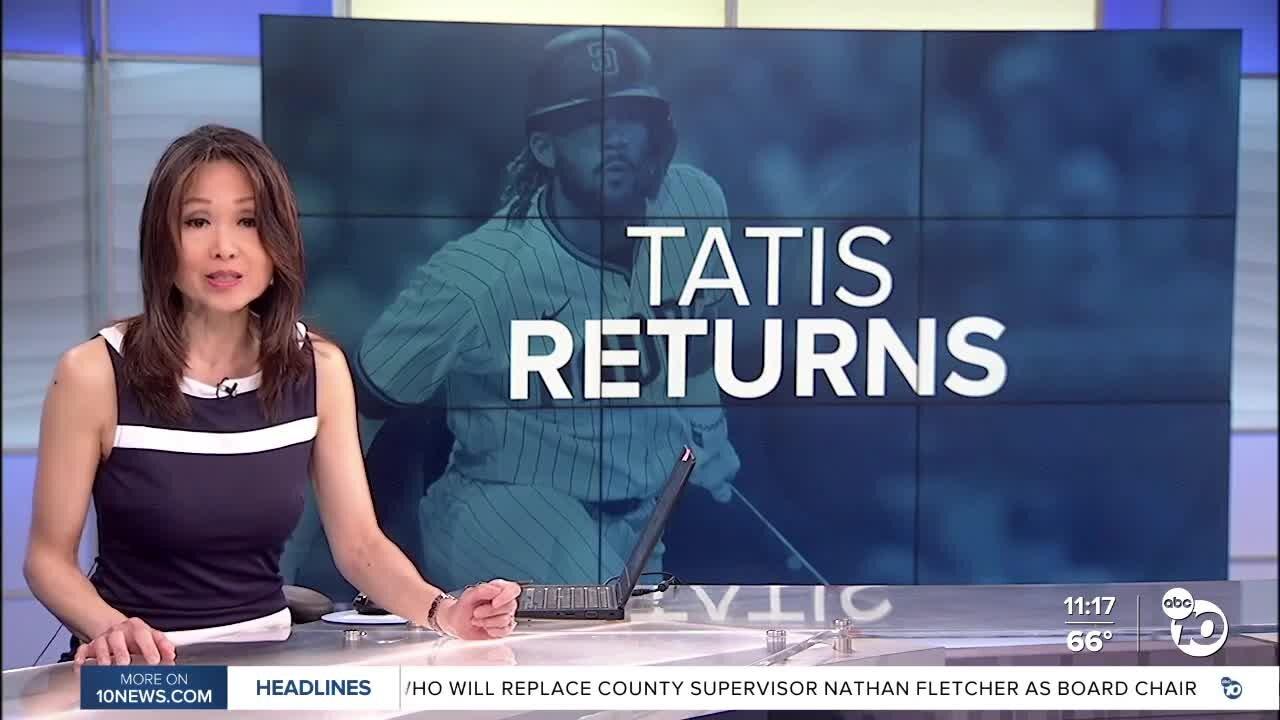 Tatis Jr. back in the Padres lineup