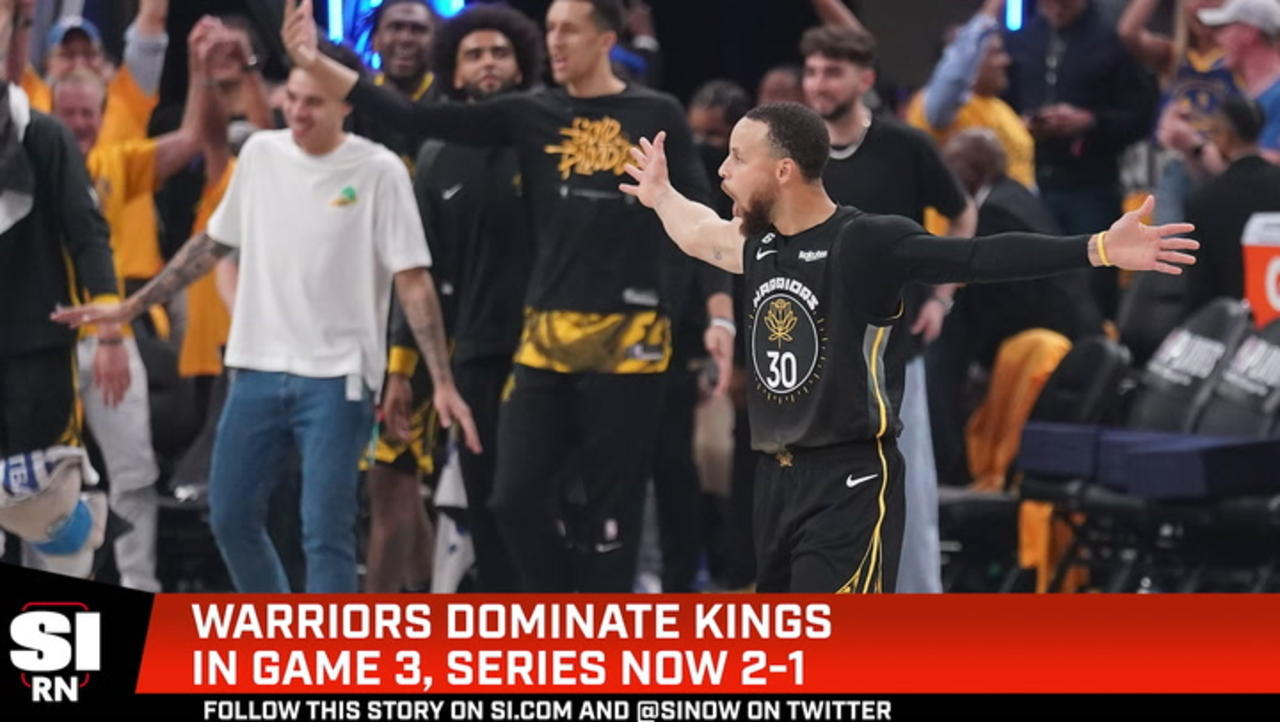 Stephen Curry Leads Warriors Past Kings in Game 3
