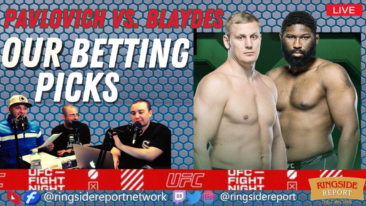 UFC Fight Night: Pavlovich vs. Blaydes  | Card Predictions | Live Stream🟥